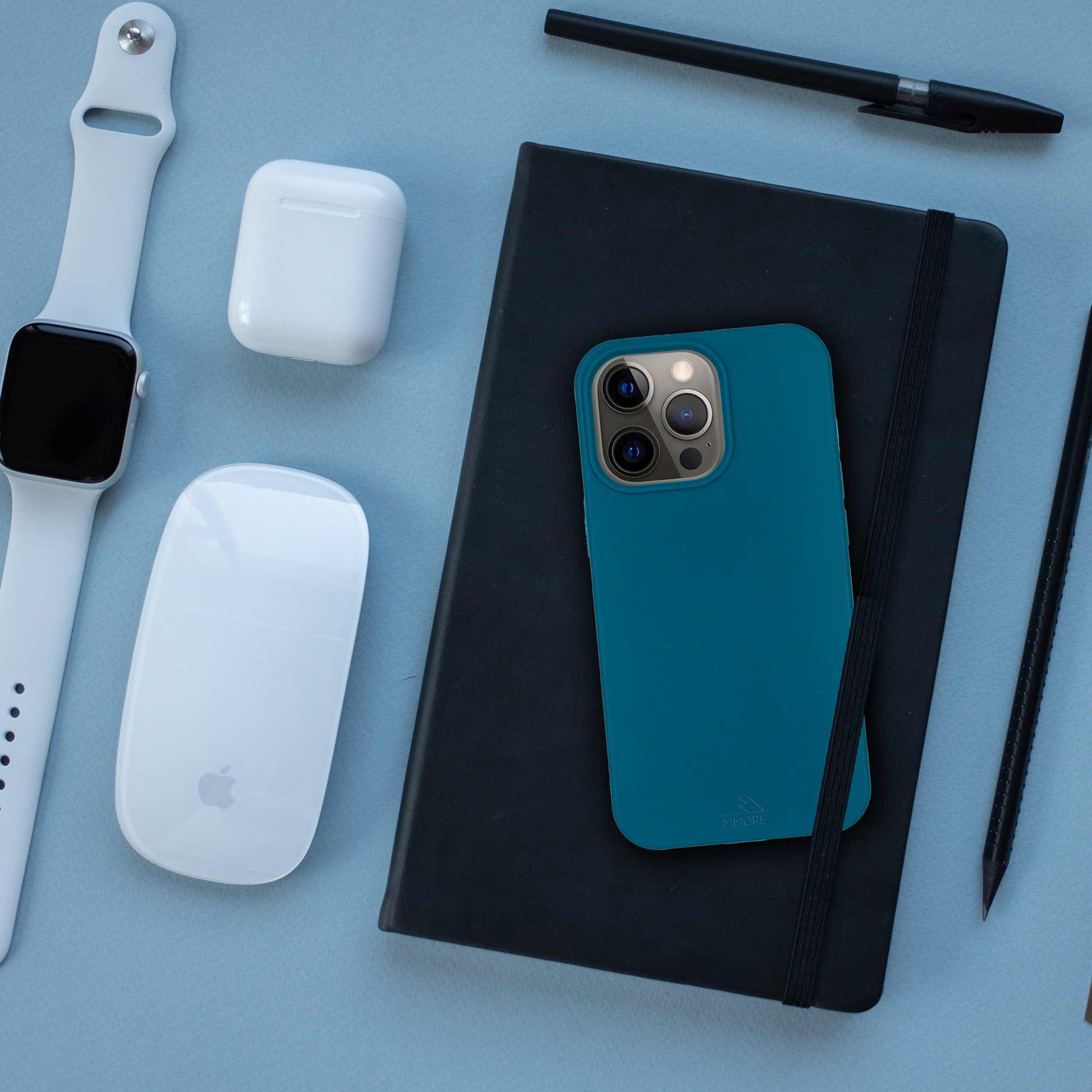 Biodegradable phone case - Deep Sea Blue - Castle Anna