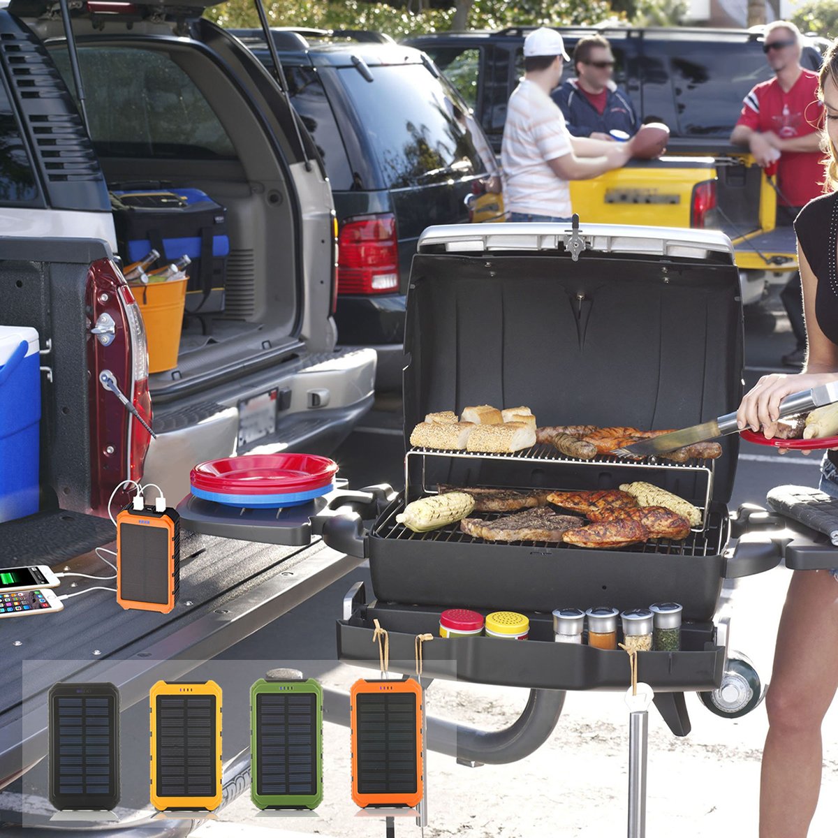 Roaming Solar Power Bank Phone or Tablet Charger - Castle Anna