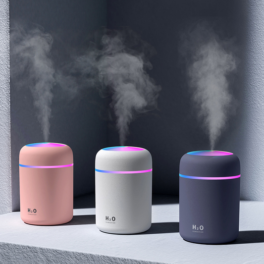 Portable Air Humidifier Aroma Essential Oil Diffuser for Car Home - Castle Anna
